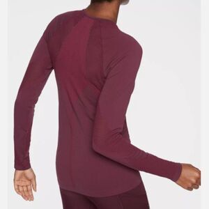ATHLETA Caliber Top Maroon Size Large